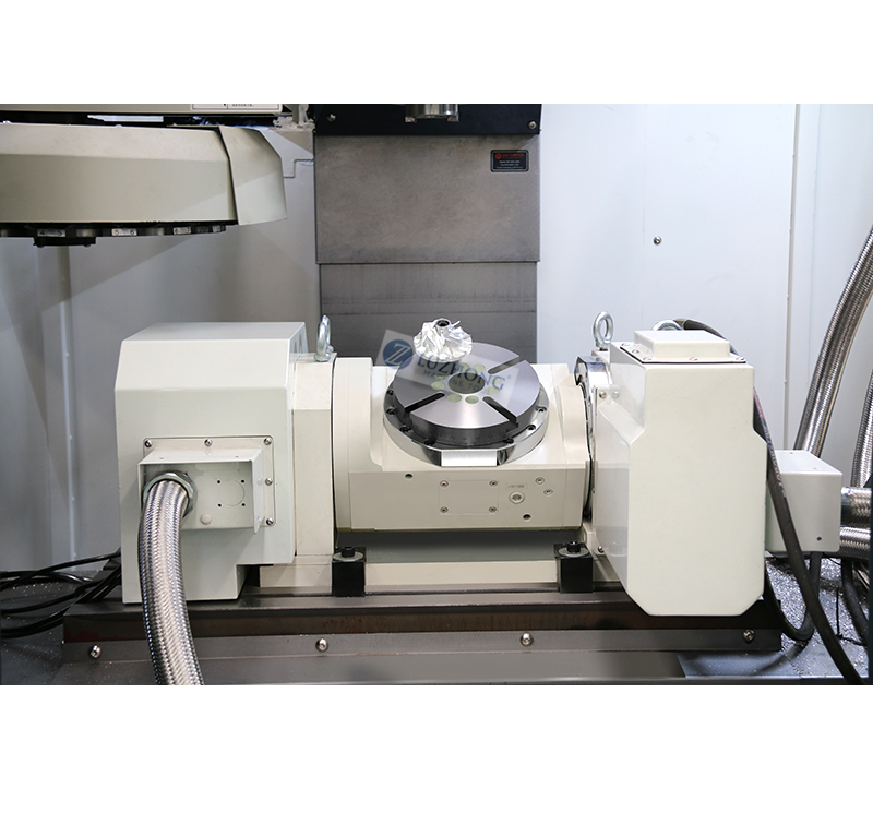 VMC860 五轴加工中心试件检测