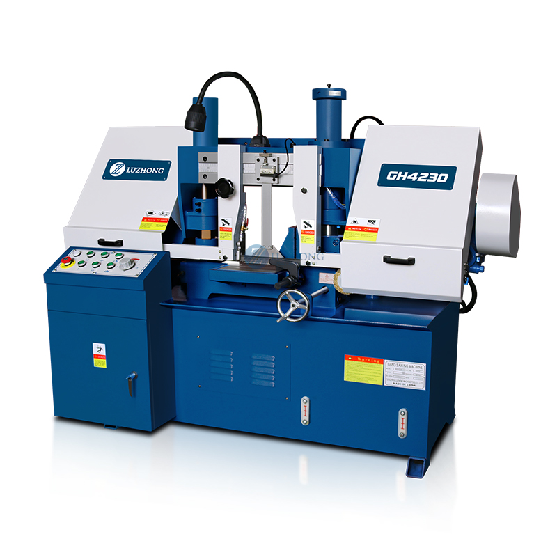 普通锯床、数控锯床和角度锯床的主要区别在于自动化程度、加工精度和适用场景：